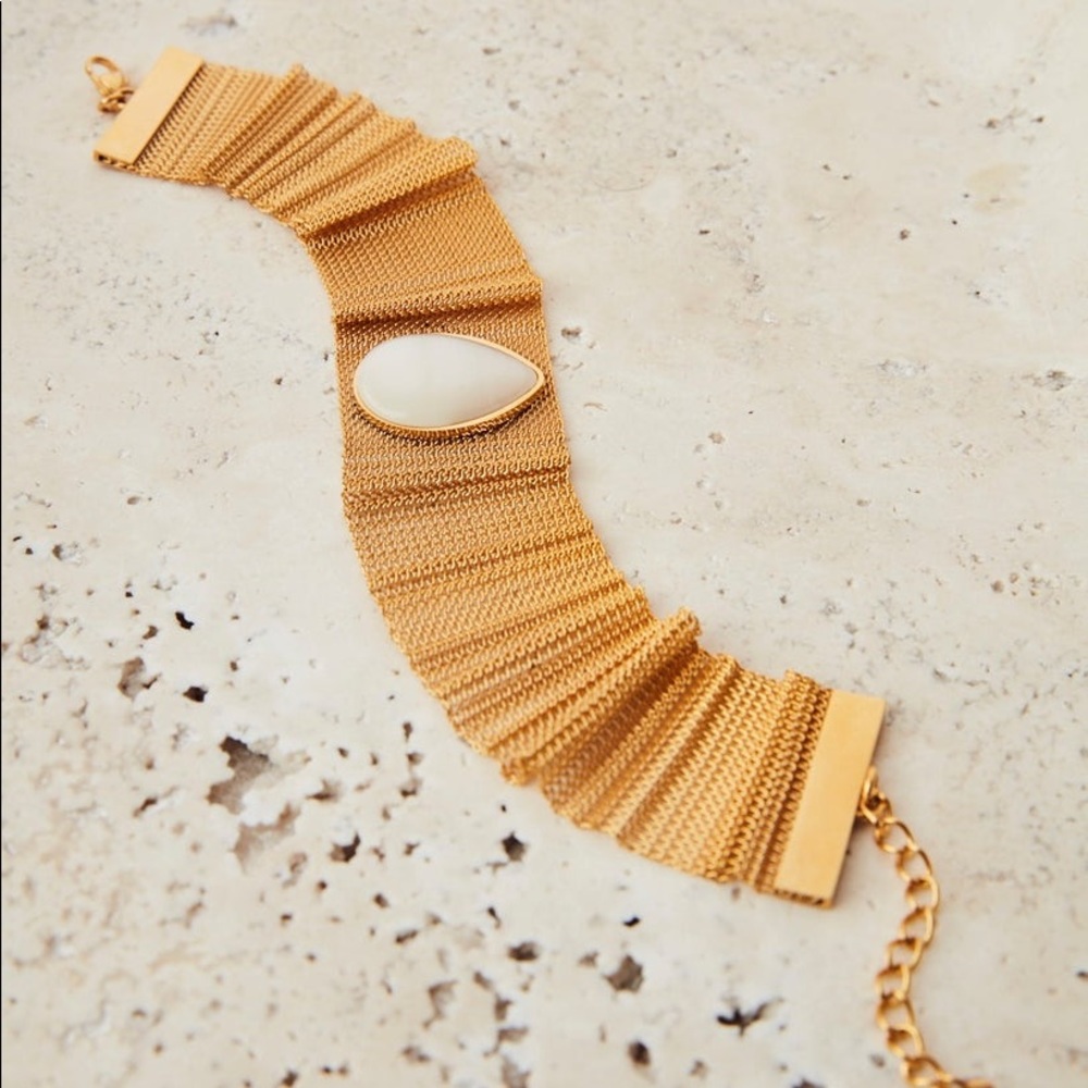 Two Cities 18K Gold Dipped Choker